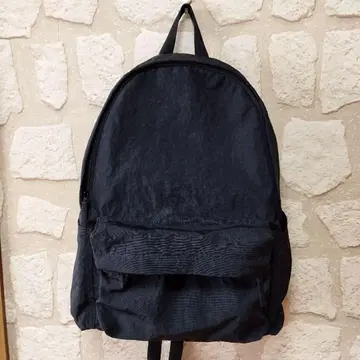 레어? MUJI 어깨 부담을 가볍게 하는 발수 백팩 블랙