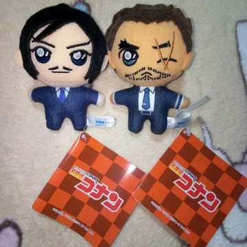 극장판 명탐정 코난  모로후시 타카아키 야마토 칸스케 봉제 인형 마스코트