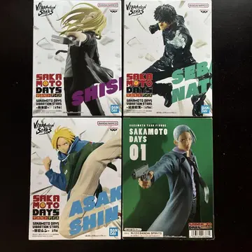 SAKAMOTO DAYS 피규어 4체 세트