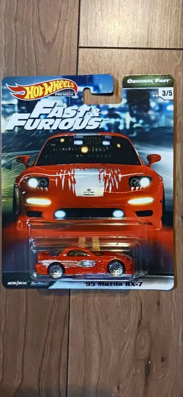 Hot Wheels 95 Mazda RX-7 Fast & Furious