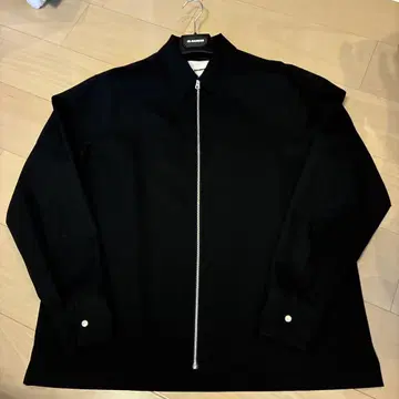 질샌더 블랙 새상품급 자켓 집업 블루종