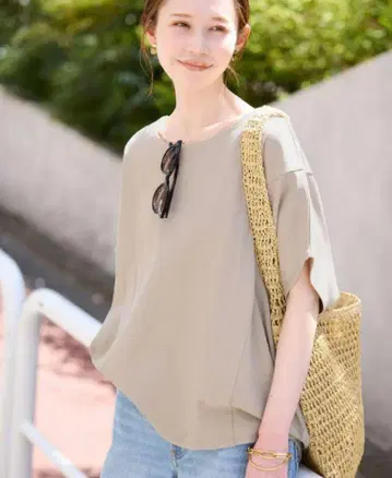 SLOBE IENA 강연 분또 5부 소매 풀오버 택 포함