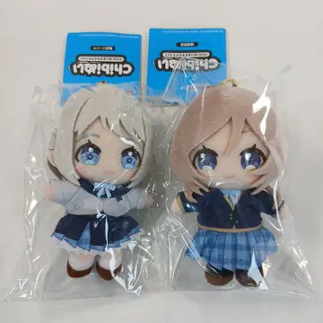 학원 아이돌 마스터 학마스 아이마스 Chibi 봉제 앉은 마스코트 세트