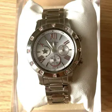 CASIO SHEEN 아날로그 쿼츠 손목시계 실버