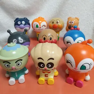 커다란 호빵맨 마스코트 커다란 달이 붙은 공 마스코트
