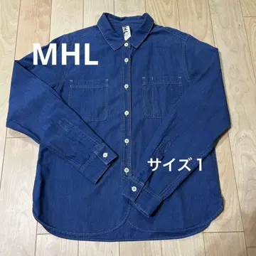 MHL 마가렛호웰 데님 셔츠
