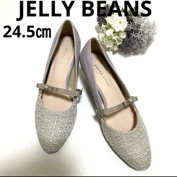 새상품급 JELLY BEANS 펌프스 사이즈 24.5cm