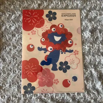 오사카 만국 박람회 회장 미야쿠미야쿠 일본풍 패턴 클리어 파일