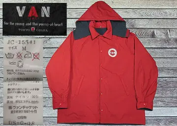 M 사이즈 VAN JAC 리버서블 자켓 나일론 x 플리스