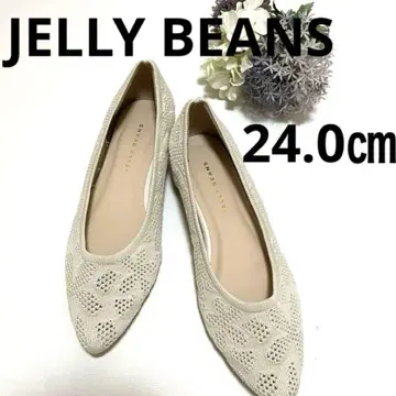 새상품급 JELLY BEANS 펌프스 사이즈 24.0cm