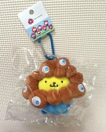 오사카 만박 폼폼푸딩 미야쿠미야쿠 변신 마스코트 키링 카라비너 포함