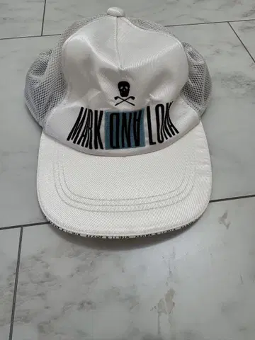 MARK&LONA 화이트 캡 FREE 사이즈