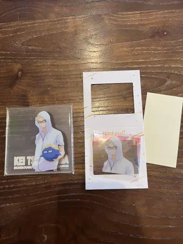 하이큐 문구 카페 츠키시마 케이 중고 슬라이드 메모리