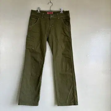 Johnbull 카고 팬츠 올리브 컬러