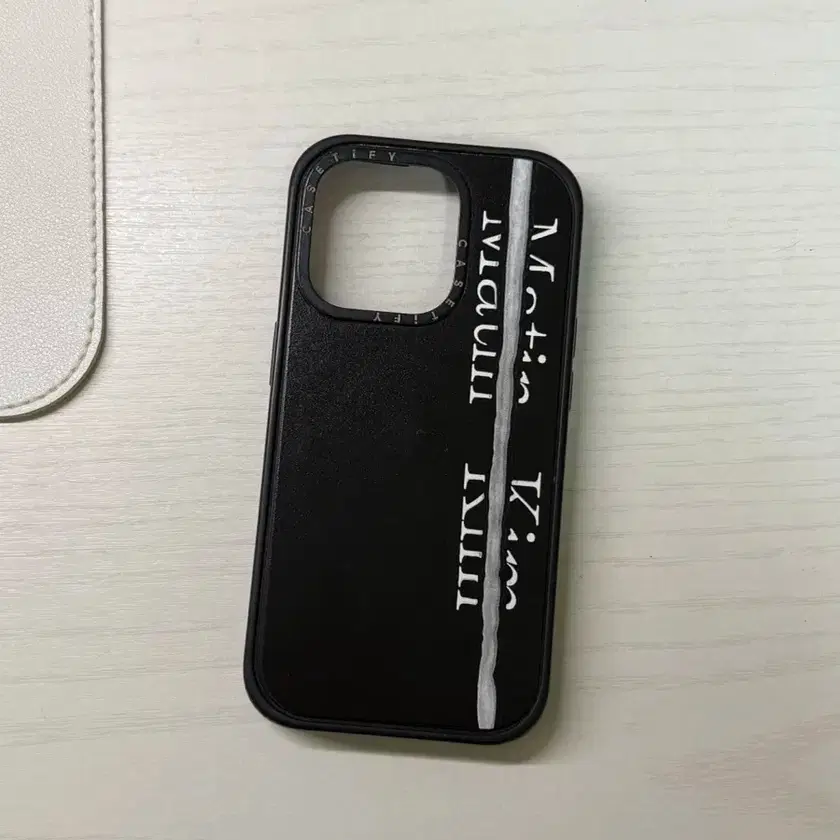 Casetify Matin Kim ブラックケース　iPhone12 Matin kim ×CASETiFY Black Logo Case 韓國設計師品牌Matin Kim 與