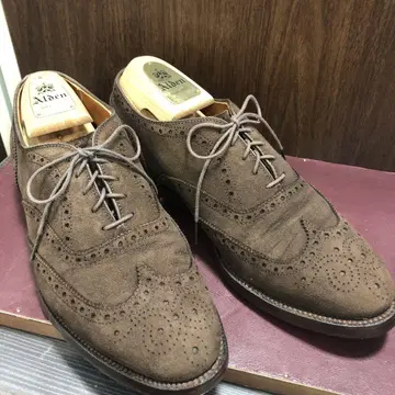 알든 904 스웨이드 윙 팁 7 1/2 Alden