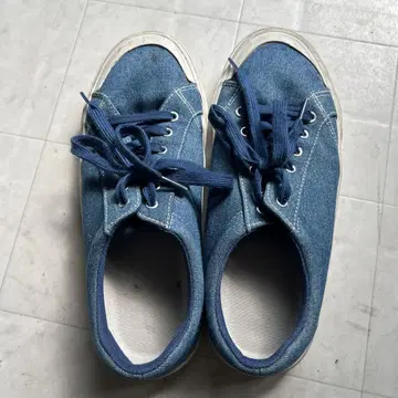 데님 캐주얼 스니커즈 26.0cm