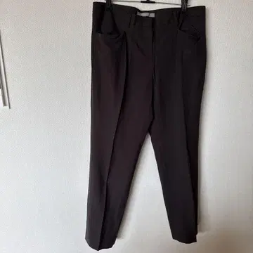 theory luxe 다크 브라운 슬랙스 044 사이즈
