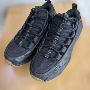 리복 블랙 스포츠 슈즈