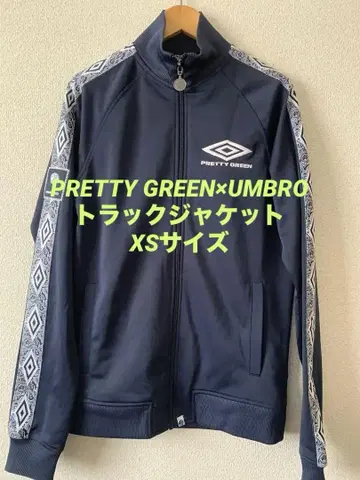 [레어] PRETTY GREEN x UMBRO 트랙 자켓 저지 XS