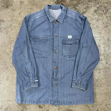 Papas 파파스 실크 혼방 데님 자켓 LL 라이트 블루