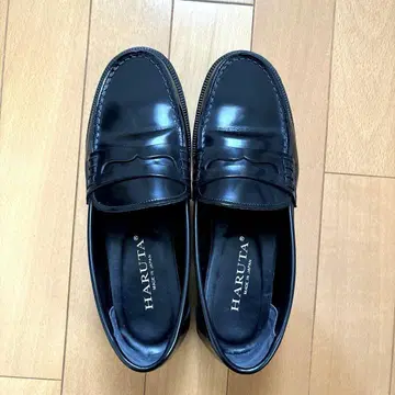 HARUTA 로퍼 블랙 25EE