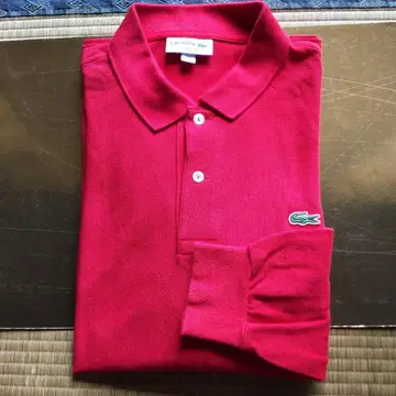 남성용 긴팔 피케 셔츠 XL LACOSTE 카노코
