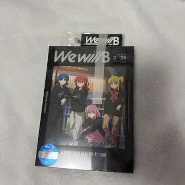 결속 밴드 we will B LIVE blu-ray 완전 생산 한정판