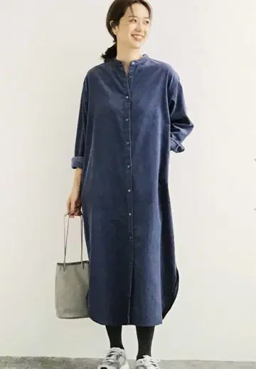 어반 리서치 도어즈 코듀로이 셔츠 원피스