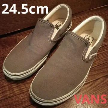 VANS 슬립온 그레이 24.5cm