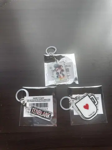 TENBLANK FAN MEETING 랜덤 CHARM 3종 세트
