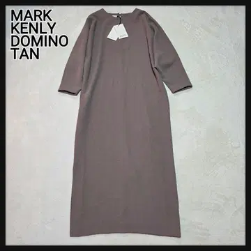 택 포함 새상품 MARK KENLY DOMINO TAN 맥시 원피스