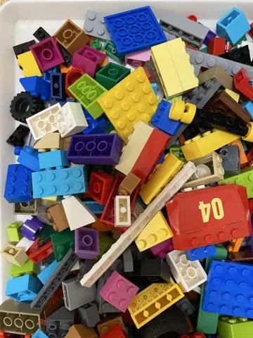 레고 블록 세트 다색 다양한 사이즈