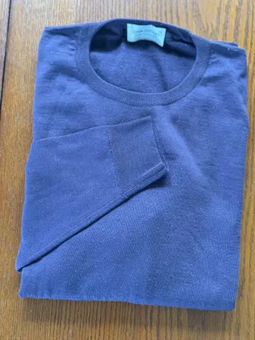 JOHN SMEDLEY 존스메들리 크루넥 퍼플 L