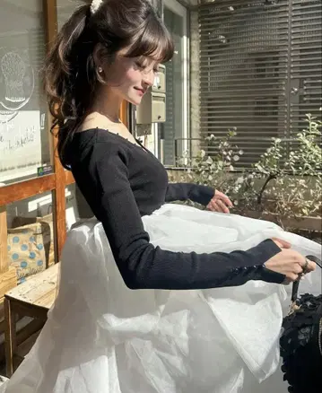 새상품 Bibiy. DELPHINE TULLE DRESS