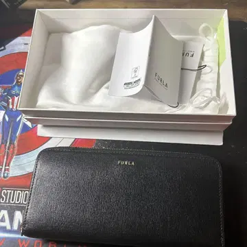 FURLA 블랙 장지갑
