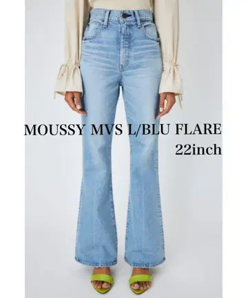 MOUSSY MVS L/BLU FLARE 22inch