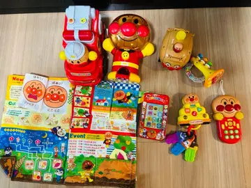 호빵맨 완구 묶음 판매 소방차 호빵맨 호