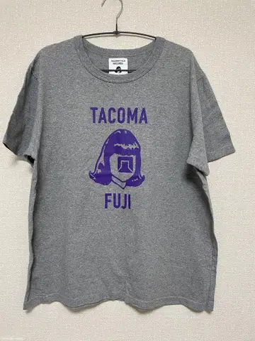 TACOMA FUJI RECORDS 그레이 T셔츠 L사이즈