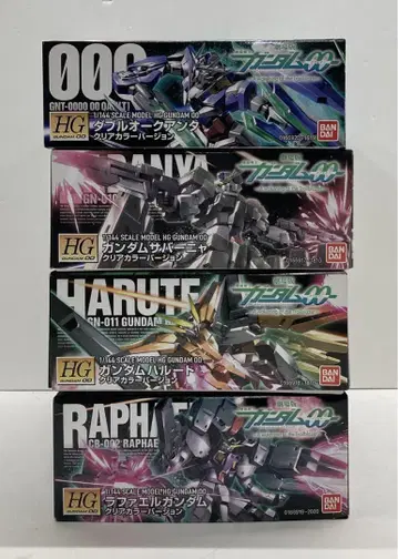 HG 1/144 클리어 컬러 버전 4상자 34251007J03M