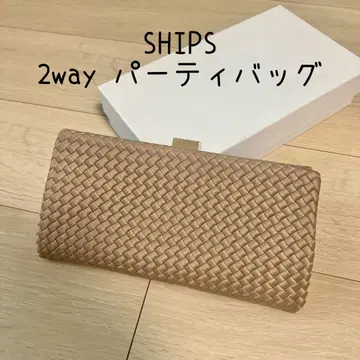 [ 새상품급 ] SHIPS 2way 파티 백 클러치백