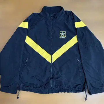 US.ARMY APFU 나일론 트레이닝 자켓 L-S