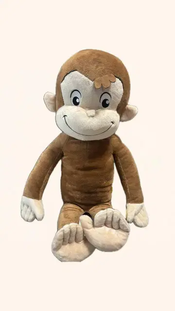 오자루의 조지 봉제 인형 약 60cm