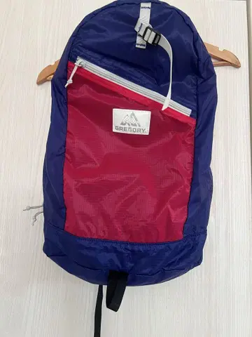 GREGORY 백팩 데이팩LT 네이비/레드 라이트웨이트