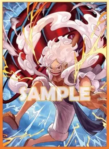 카드 슬리브 66 x 91 60매 니카 루피 기어 5 루피 원피스