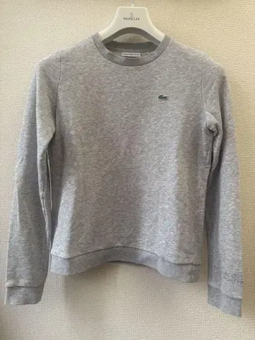 Lacoste 그레이 크루넥 트레이닝복 라코스테