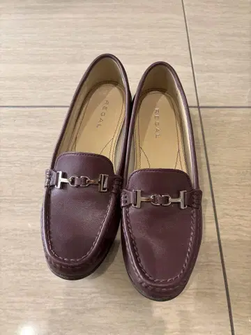 REGAL 버건디 로퍼 24cm