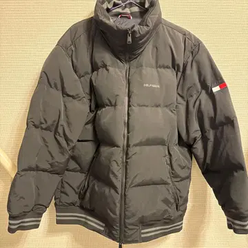 TOMMY HILFIGER 블랙 다운 자켓