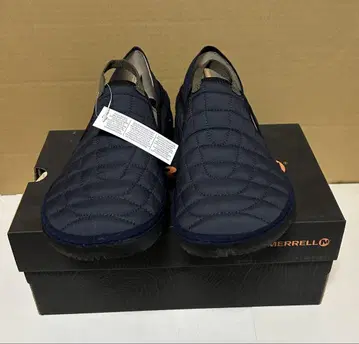 새상품 MERRELL 머렐 HUT MOC 초경량 모크 슈즈 navy