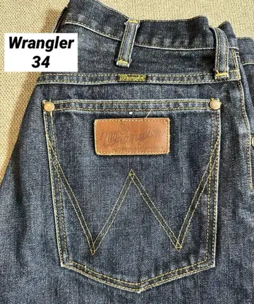 데님 청바지 Wrangler 사이즈 34